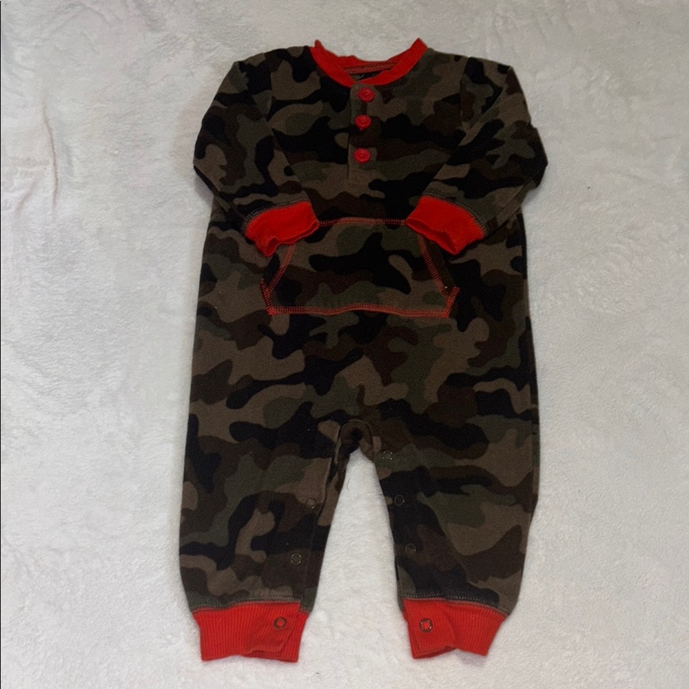 George Camo fleece One Piece 12-18 months